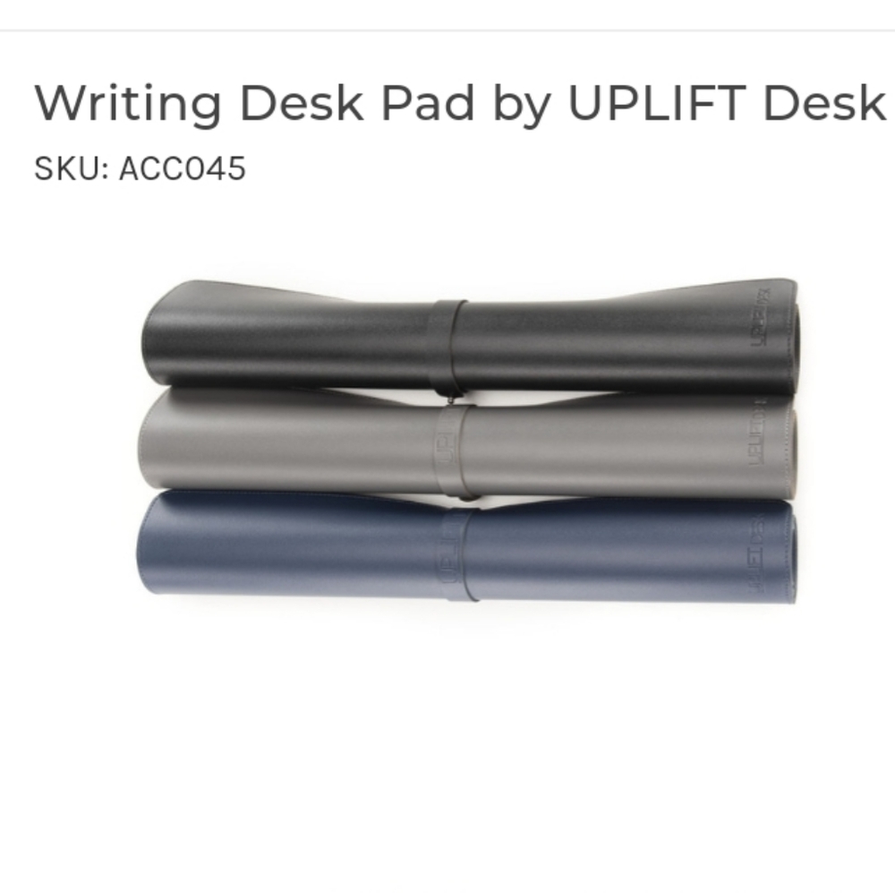 Writing Desk Pad by UPLIFT Desk Navy